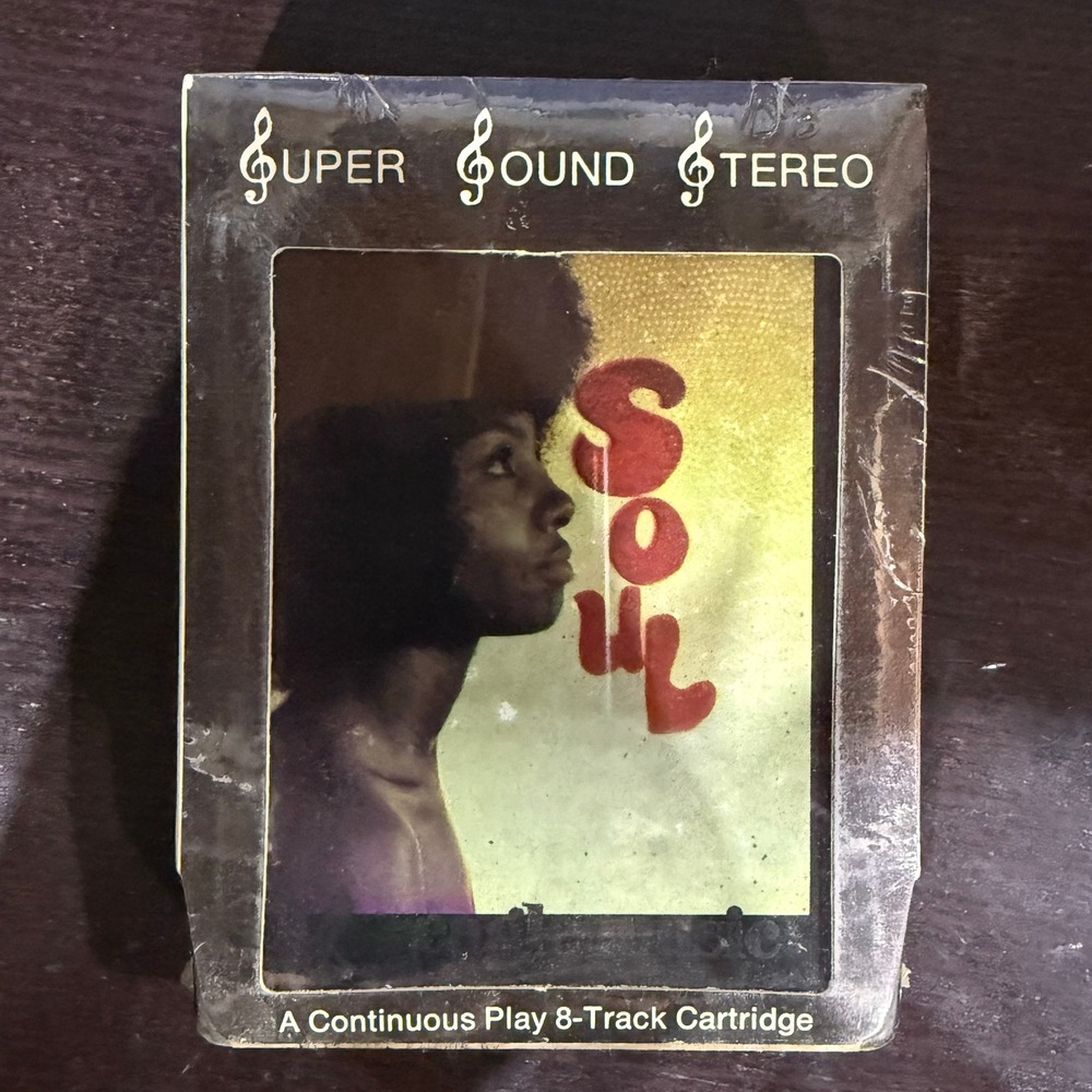 Soul‎ Super Sound Stereo 8-Track Tape Cartridge New Sealed